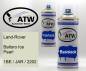 Preview: Land-Rover, Baltoro Ice Pearl, 1BE / JAR / 2202: 400ml Sprühdose + 400ml Klarlack - Set, von ATW Autoteile West.